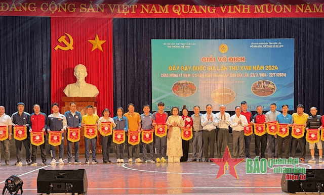 Khai mạc Giải vô địch đẩy gậy quốc gia lần thứ XVIII-năm 2024