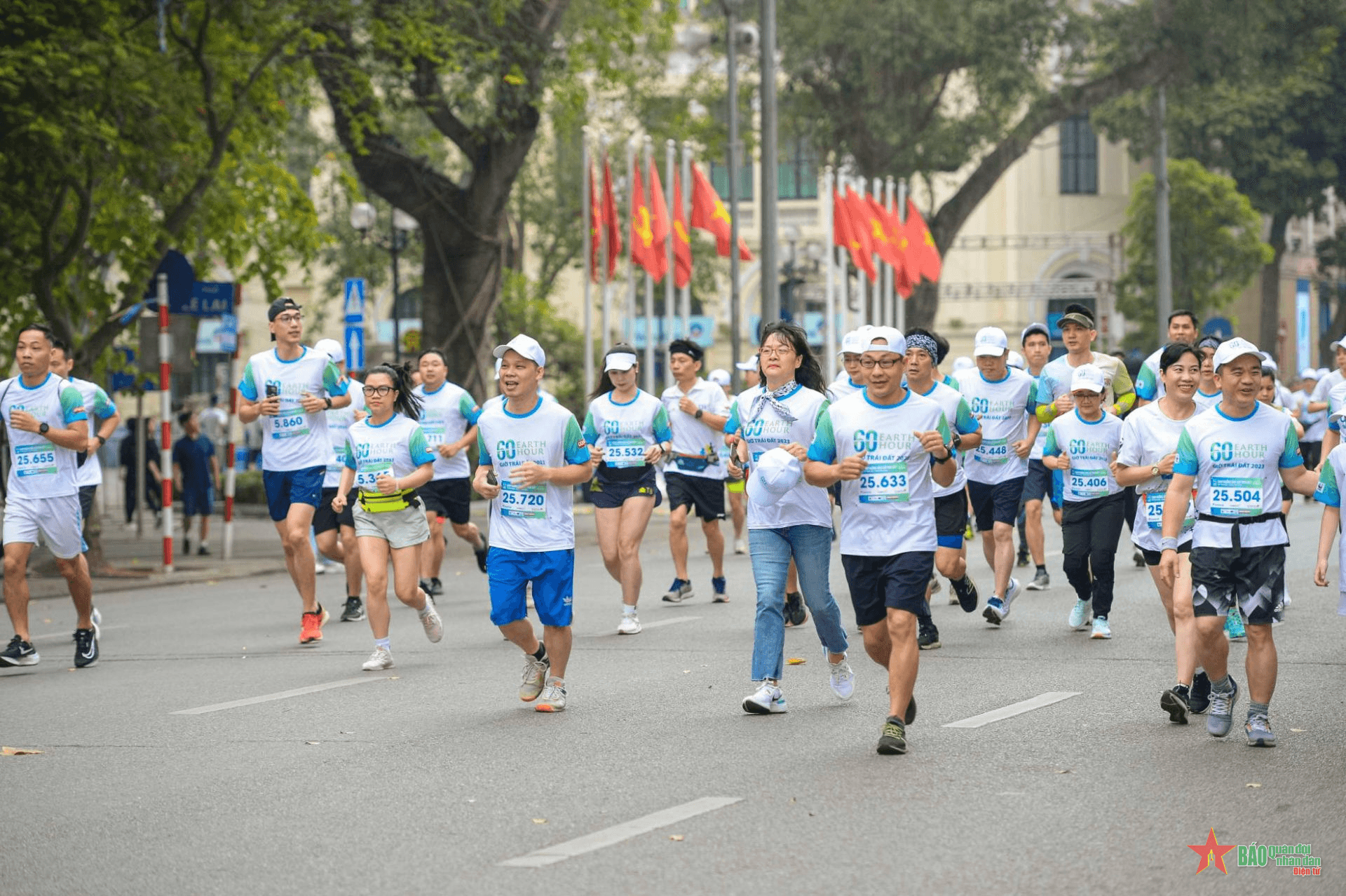 Tổ chức hai giải chạy hưởng ứng Chiến dịch Giờ Trái đất năm 2024