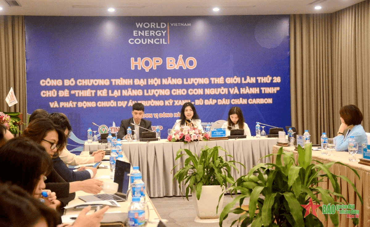 Công bố chương trình Đại hội Năng lượng thế giới lần thứ 26