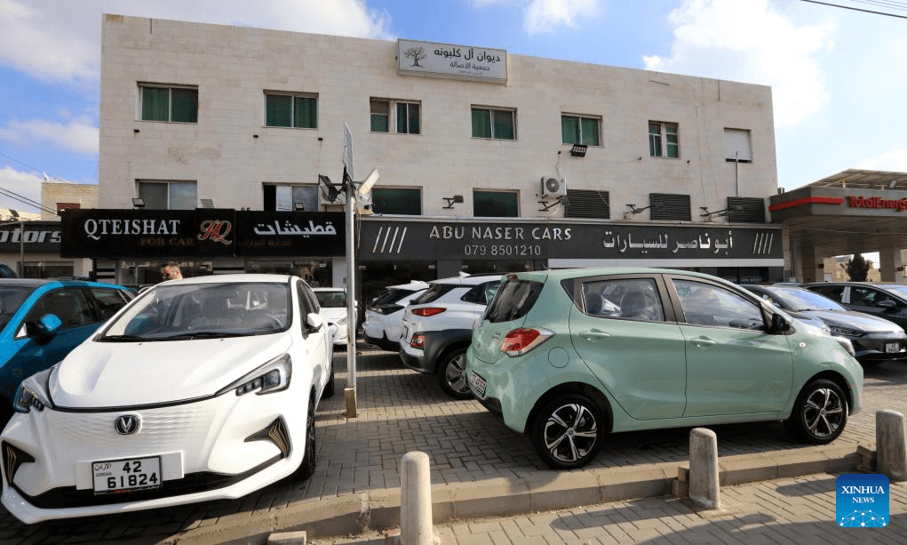 Ô tô điện Trung Quốc phủ sóng thị trường Jordan