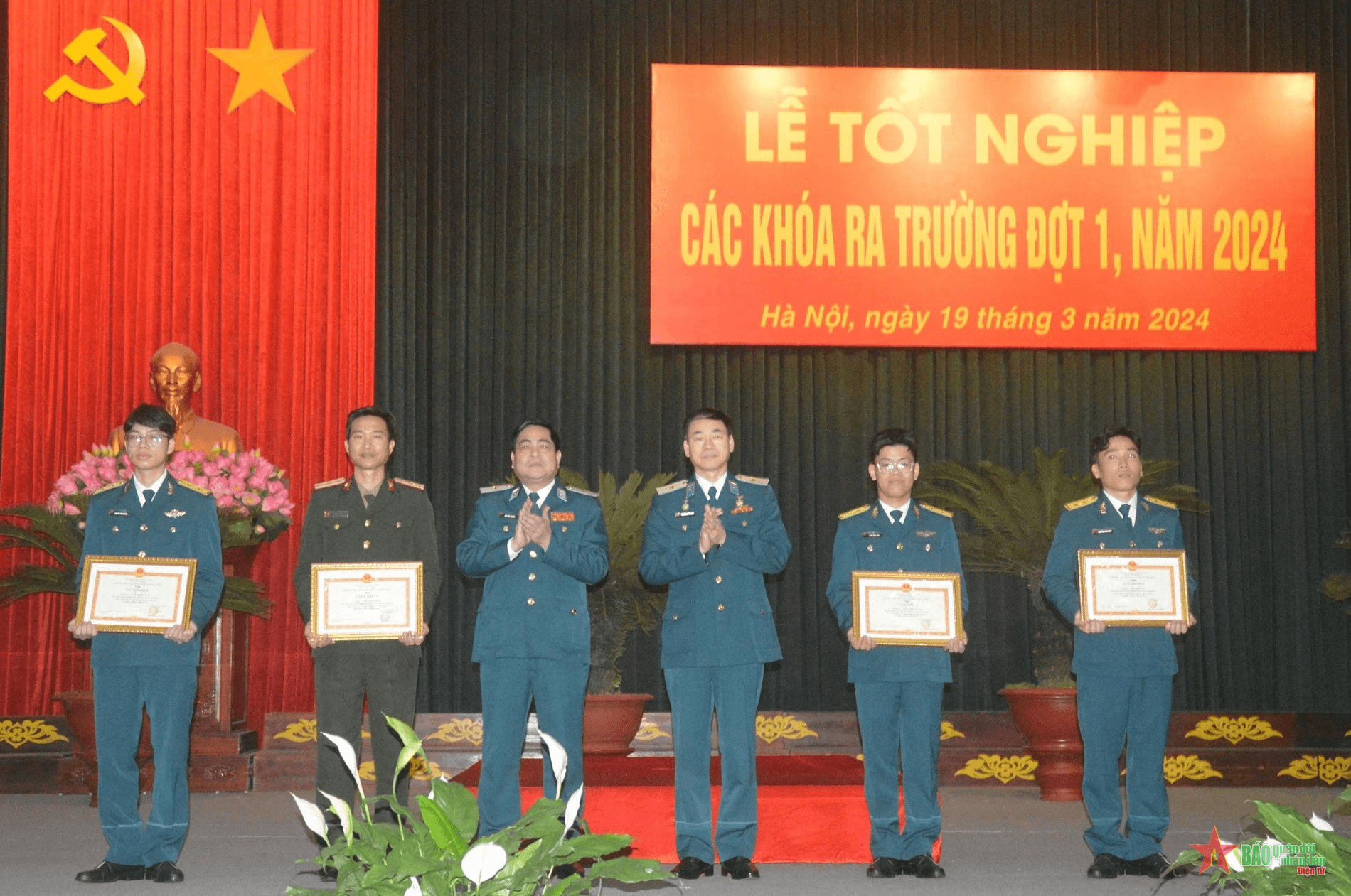 Học viện Phòng không-Không quân tổ chức Lễ tốt nghiệp đợt 1 năm 2024