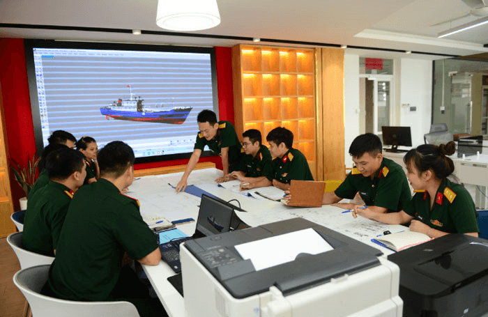 Từng bước tự chủ thiết kế các gam tàu chiến đấu phức tạp