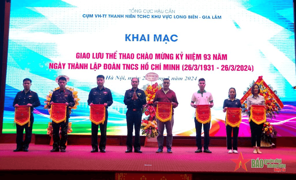 Tổng cục Hậu cần: Sôi nổi hoạt động giao lưu thể thao các đơn vị cụm Long Biên- Gia Lâm