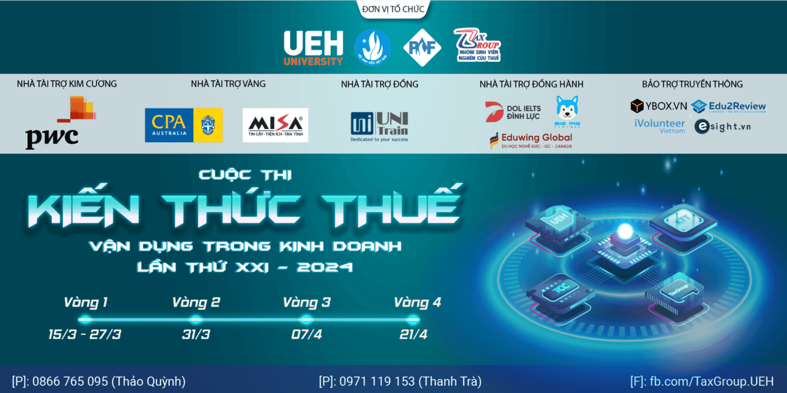 Sân chơi học thuật bổ ích cho sinh viên ngành Thuế