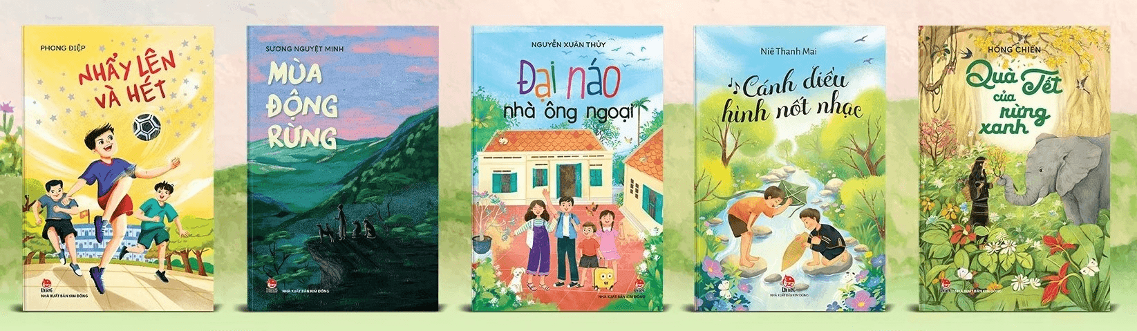 Ra mắt 5 tác phẩm đầu tiên dự Giải thưởng Văn học Kim Đồng lần thứ nhất