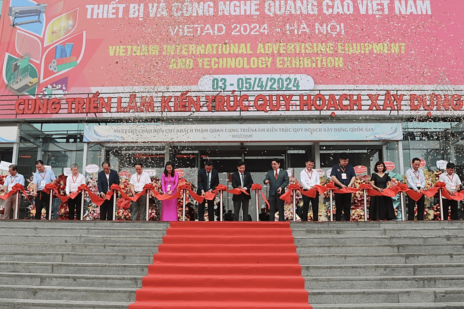 Khai mạc triển lãm Quốc tế Thiết bị và Công nghệ quảng cáo Việt Nam VietAd 2024