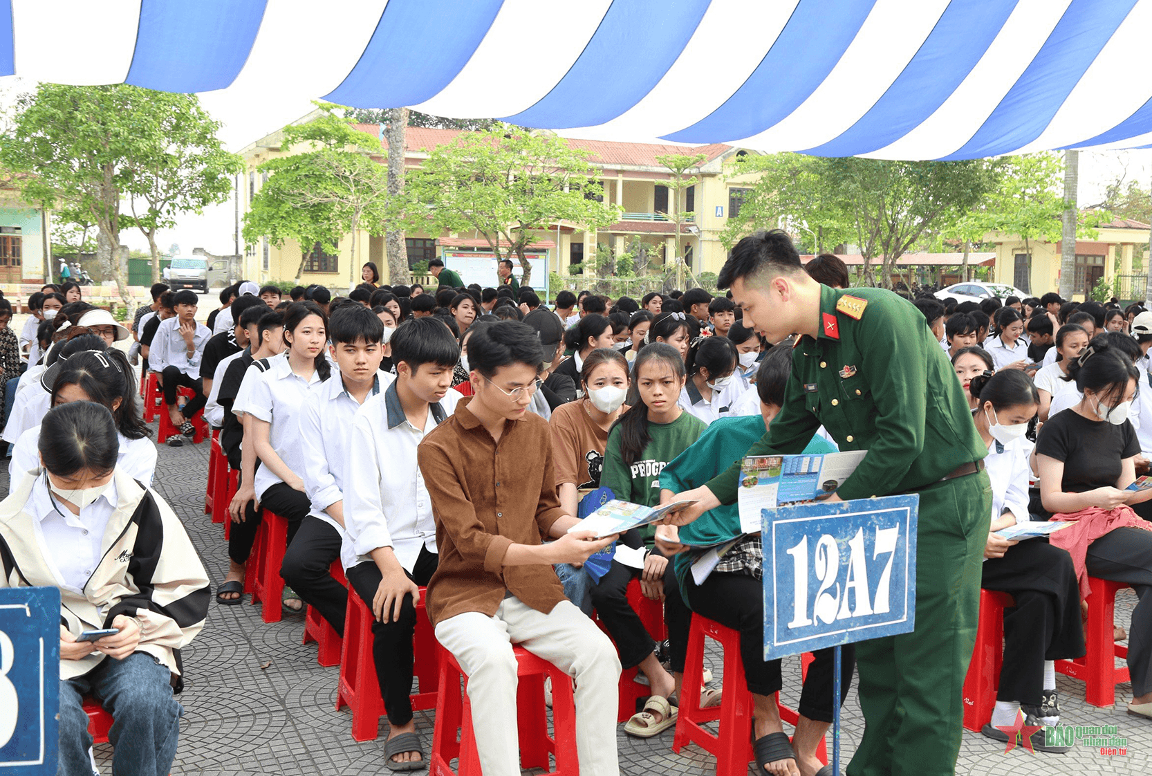 Học viện Khoa học Quân sự tuyên truyền, hướng nghiệp tuyển sinh quân sự tại tỉnh Hà Nam