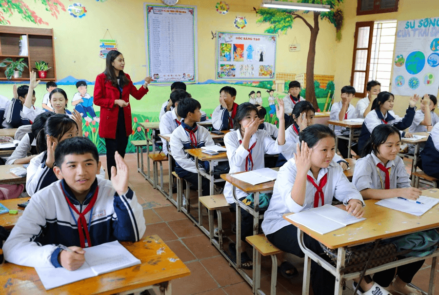 Tiếng trống khích lệ học sinh
