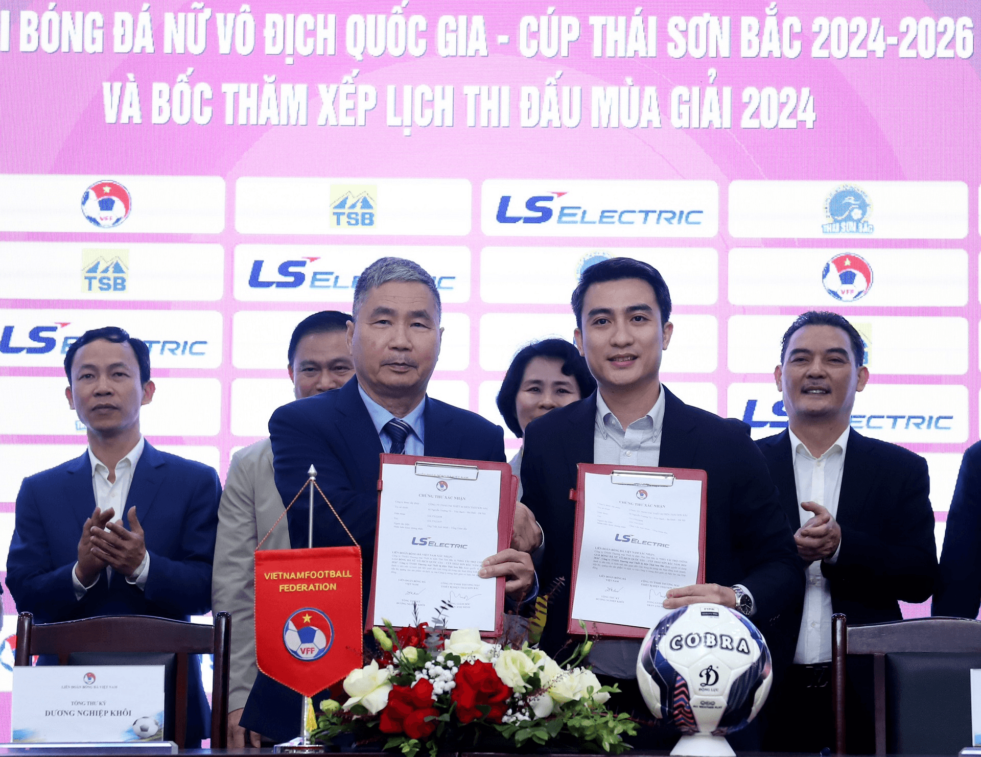 Công bố nhà tài trợ giải bóng đá nữ vô địch quốc gia 2024-2026