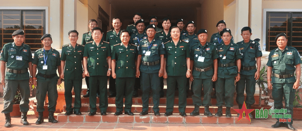 Bộ đội Biên phòng tỉnh Gia Lai chúc Tết các lực lượng bảo vệ biên giới Campuchia