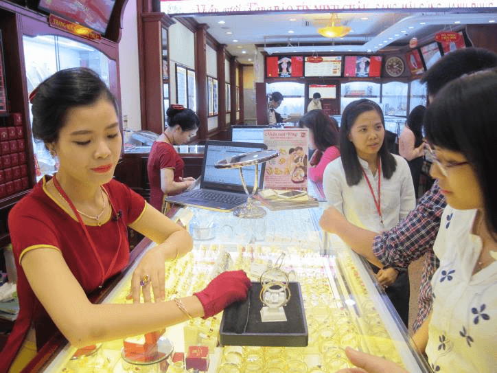 Giá vàng chiều nay (14-4): Vẫn neo ở mức cao