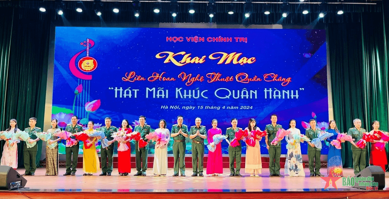 Học viện Chính trị khai mạc Liên hoan nghệ thuật quần chúng năm 2024
