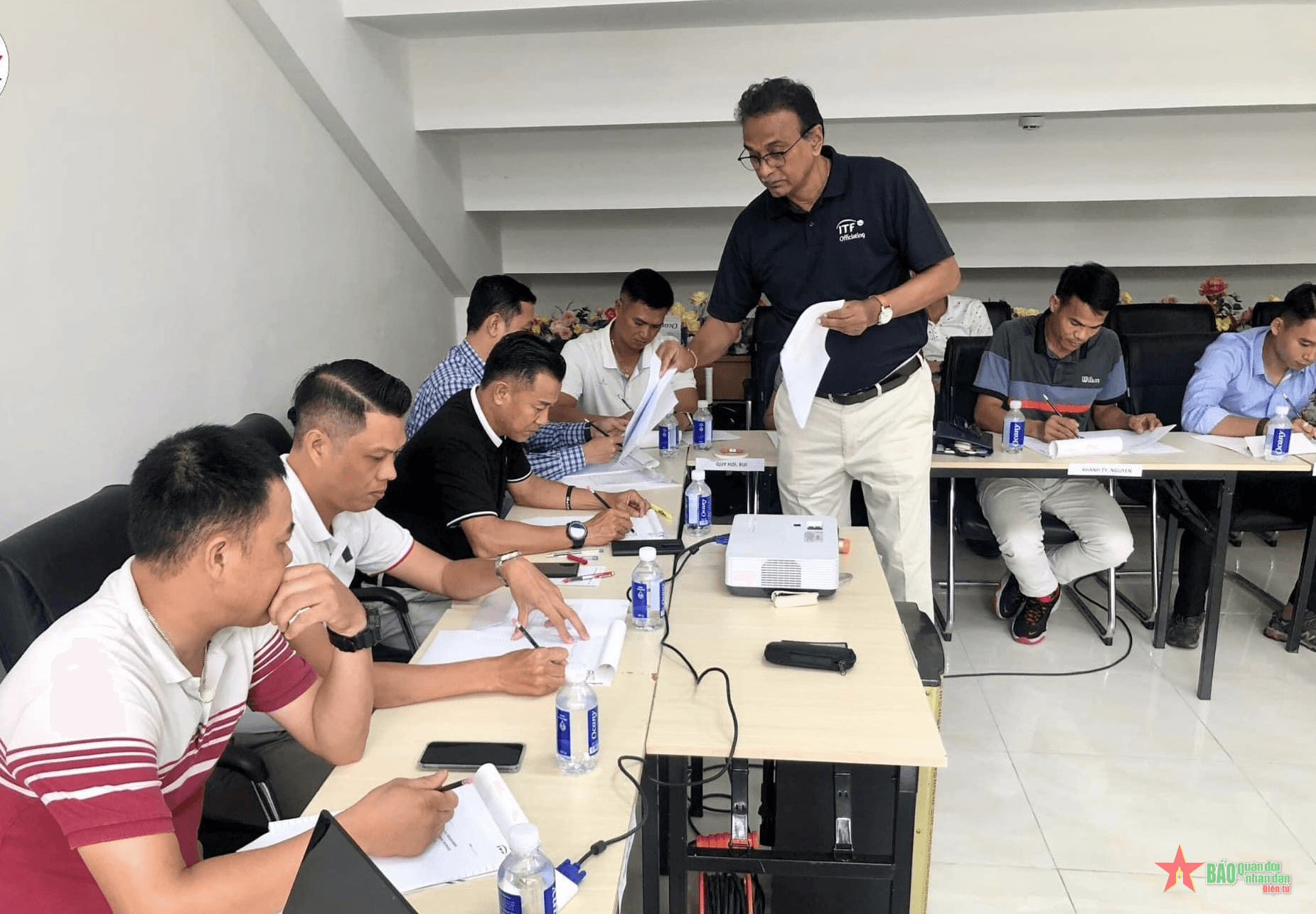 15 học viên tham gia khóa đào tạo trọng tài Quần vợt cấp 1 Quốc tế (ITF)
