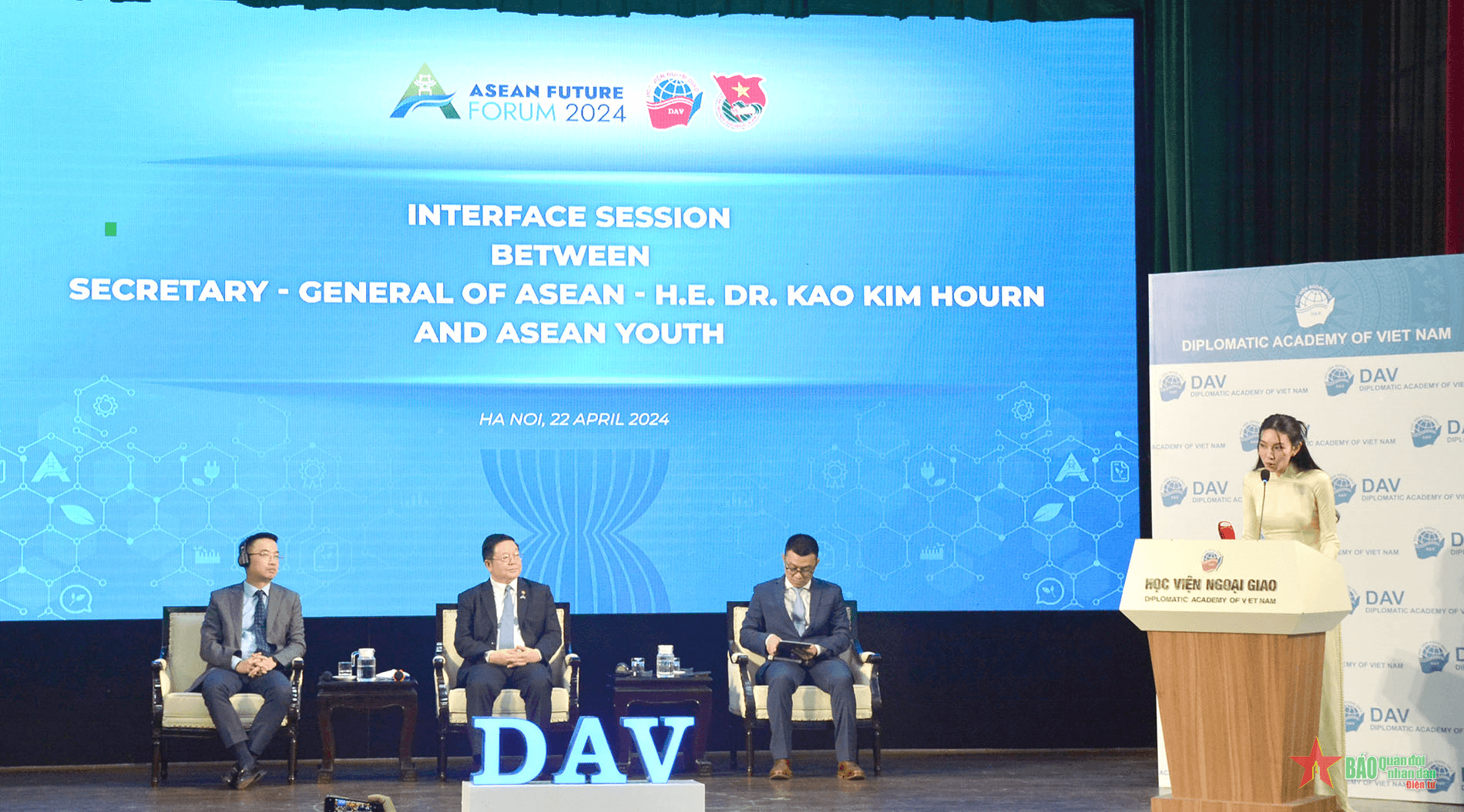 Đối thoại giữa Tổng thư ký ASEAN với thanh niên ASEAN