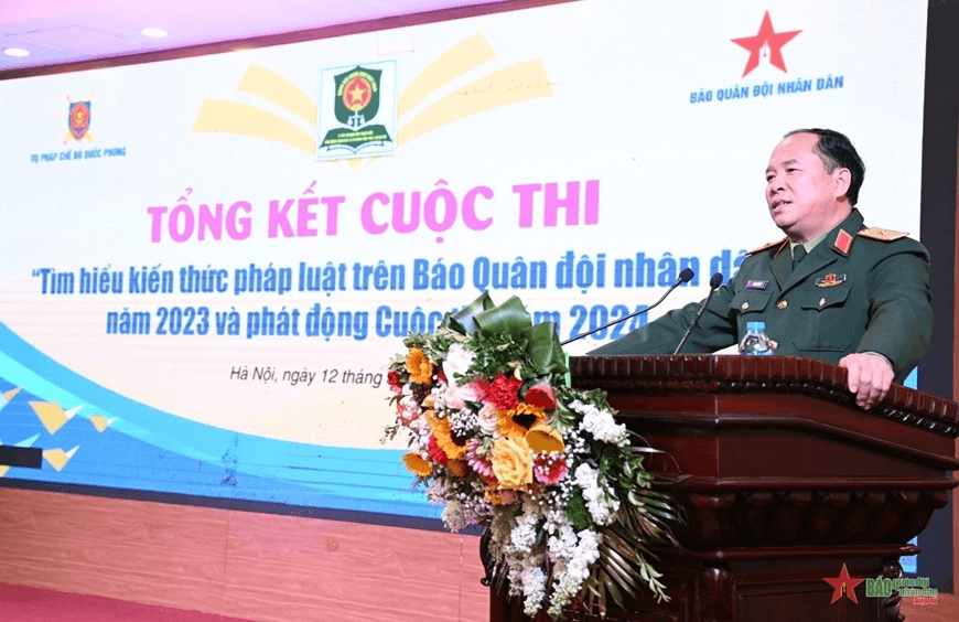 Mời bạn đọc tiếp tục tham gia Cuộc thi trực tuyến “Tìm hiểu kiến thức pháp luật năm 2024” trên Báo Quân đội nhân dân (kỳ 2)