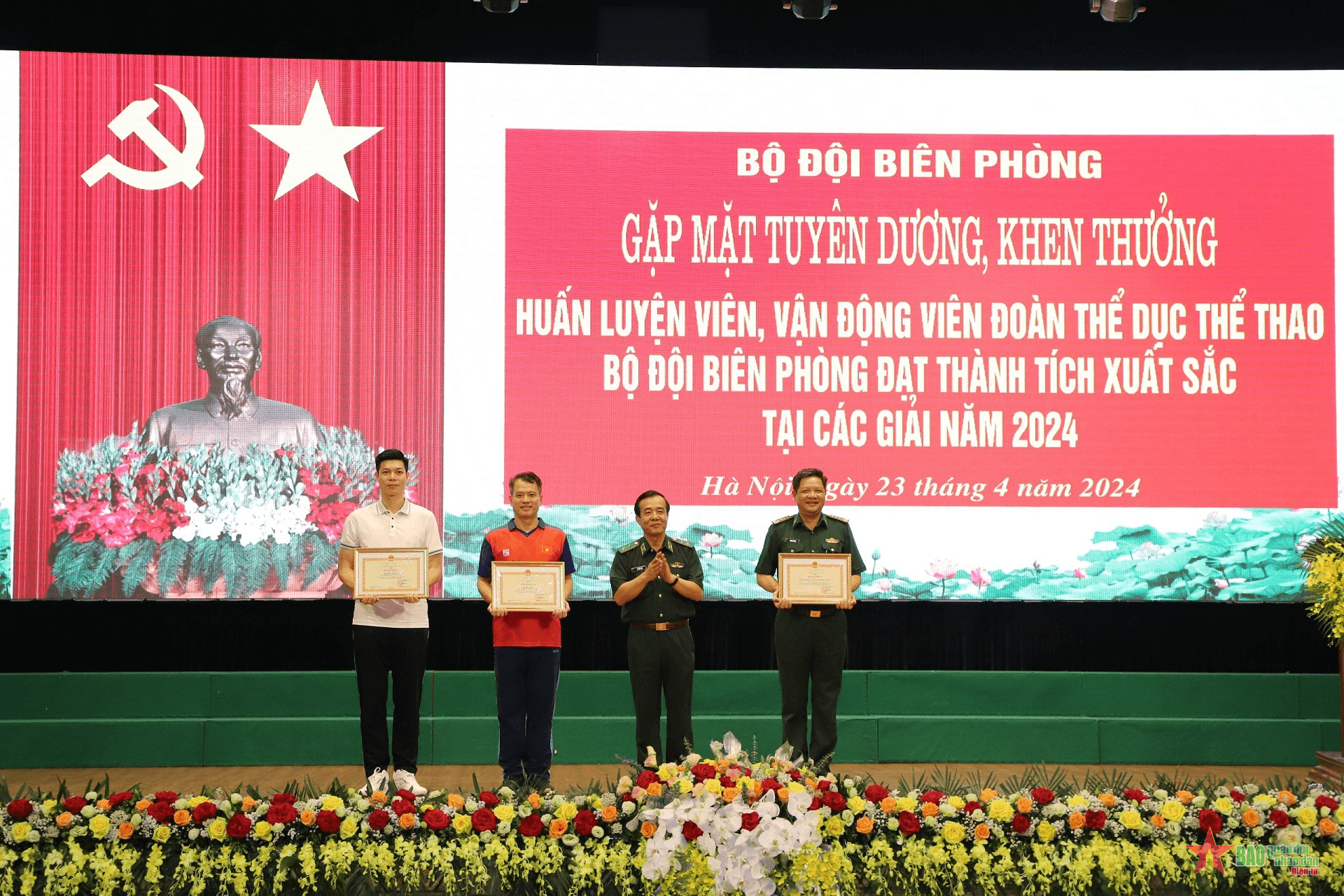 Bộ tư lệnh Bộ đội Biên phòng tuyên dương huấn luyện viên, vận động viên xuất sắc 2024