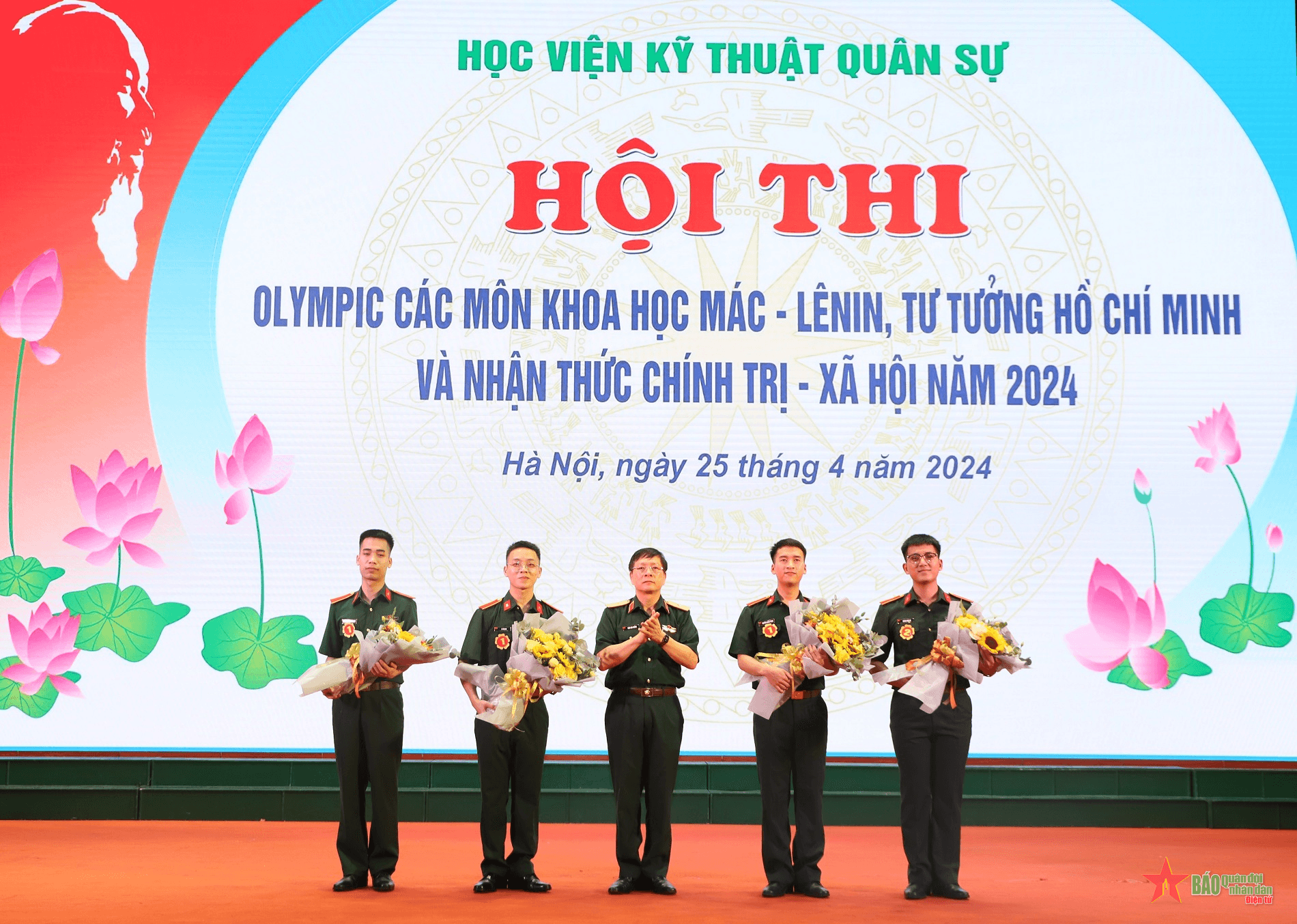 Sân chơi trí tuệ của học viên Học viện Kỹ thuật Quân sự