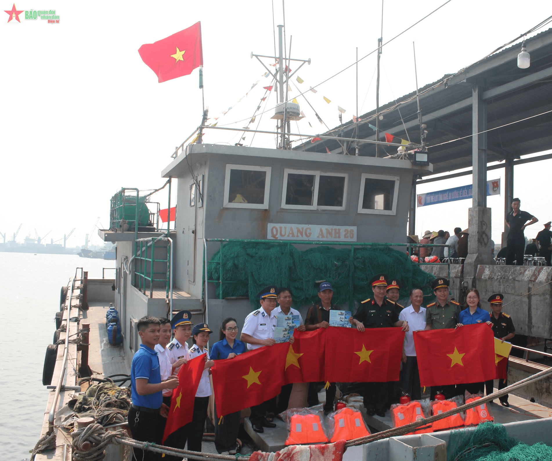 Đẩy mạnh tuyên truyền phòng, chống khai thác IUU gắn với phong trào “Tôi yêu Tổ quốc tôi”