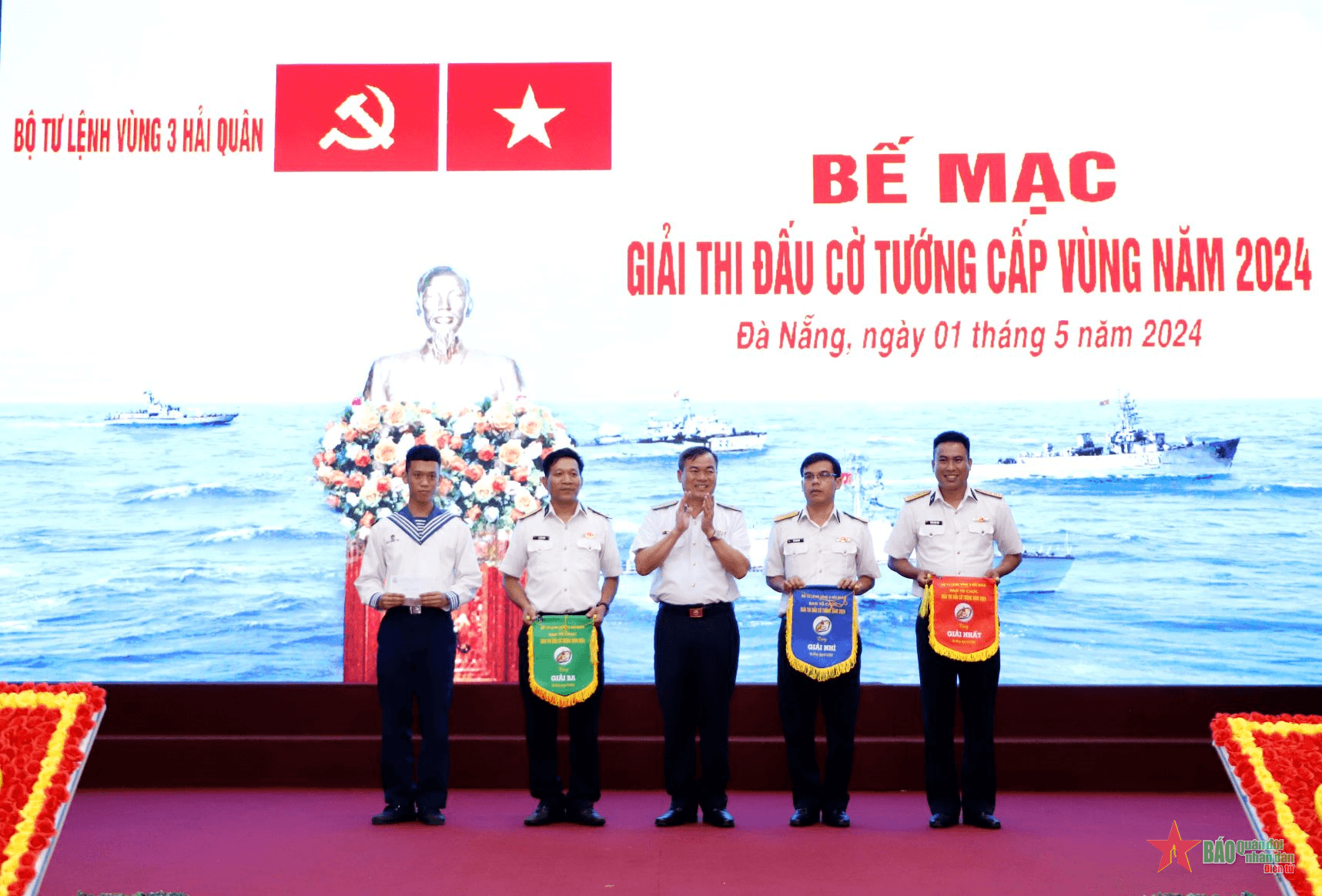 Vùng 3 Hải quân: Sôi nổi Giải thi đấu cờ tướng năm 2024