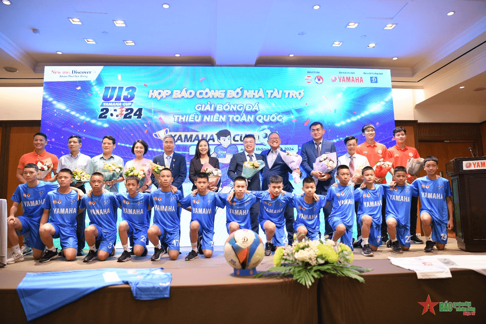 38 đội dự Giải bóng đá thiếu niên U13 toàn quốc năm 2024