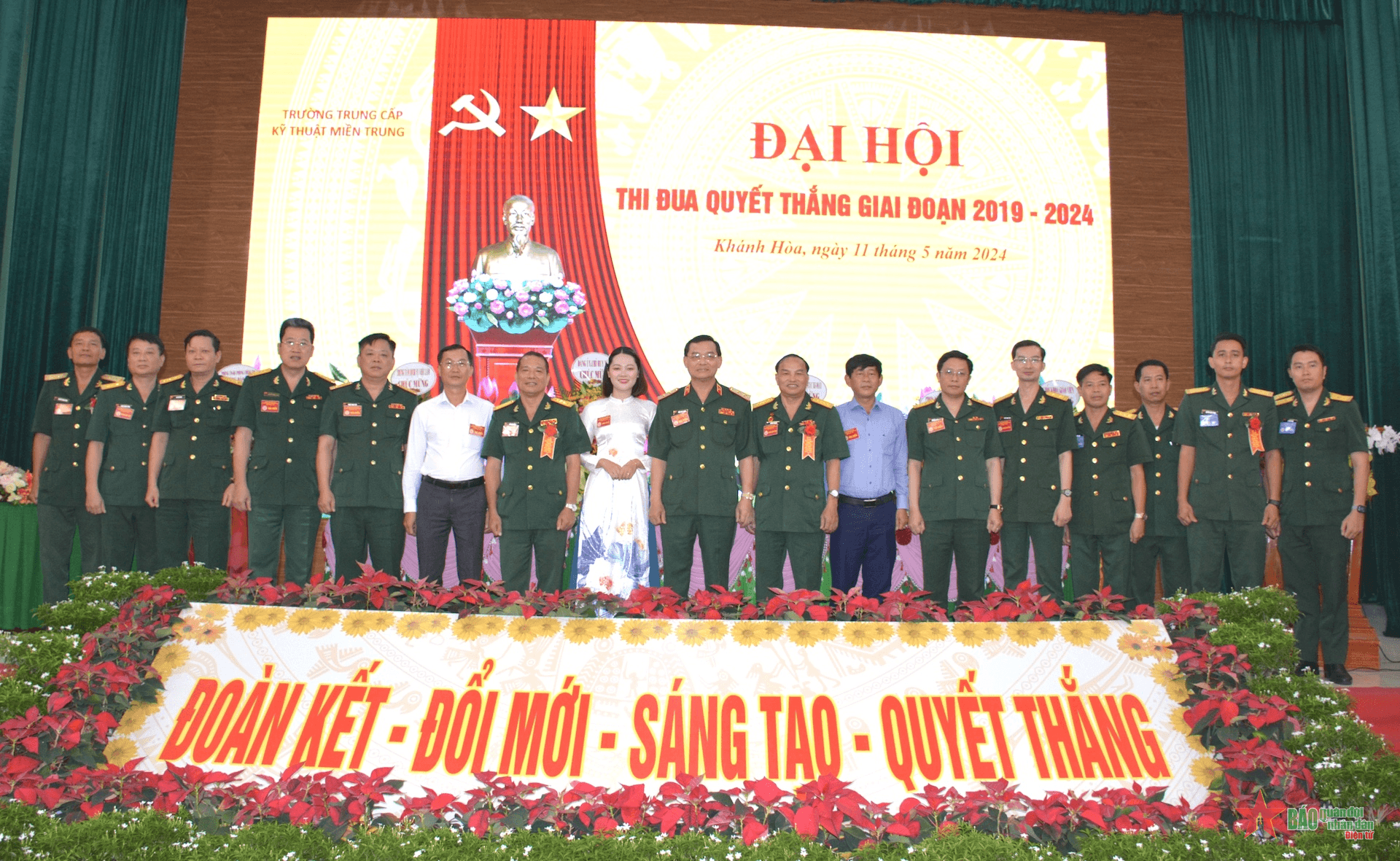 Trường Trung cấp Kỹ thuật miền Trung tổ chức Đại hội Thi đua Quyết thắng giai đoạn 2019-2024