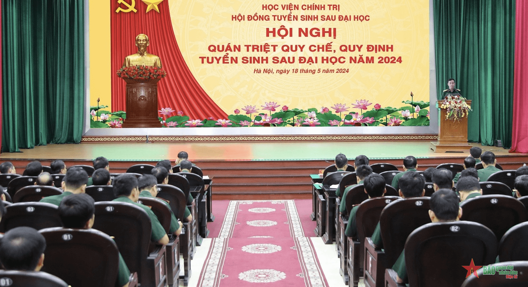 Học viện Chính trị tổ chức thi tuyển sinh sau đại học