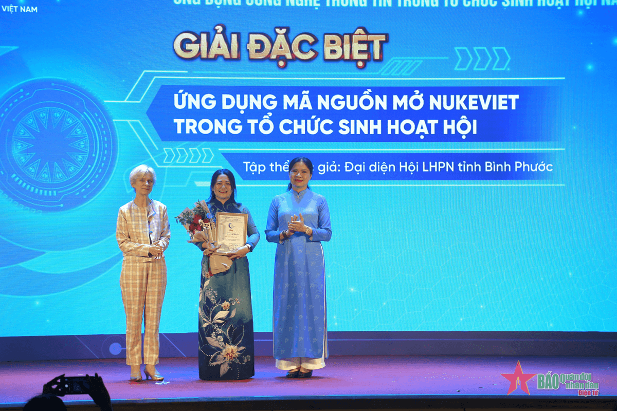 35 sản phẩm đoạt giải Cuộc thi “Ứng dụng công nghệ thông tin trong tổ chức sinh hoạt Hội” năm 2024