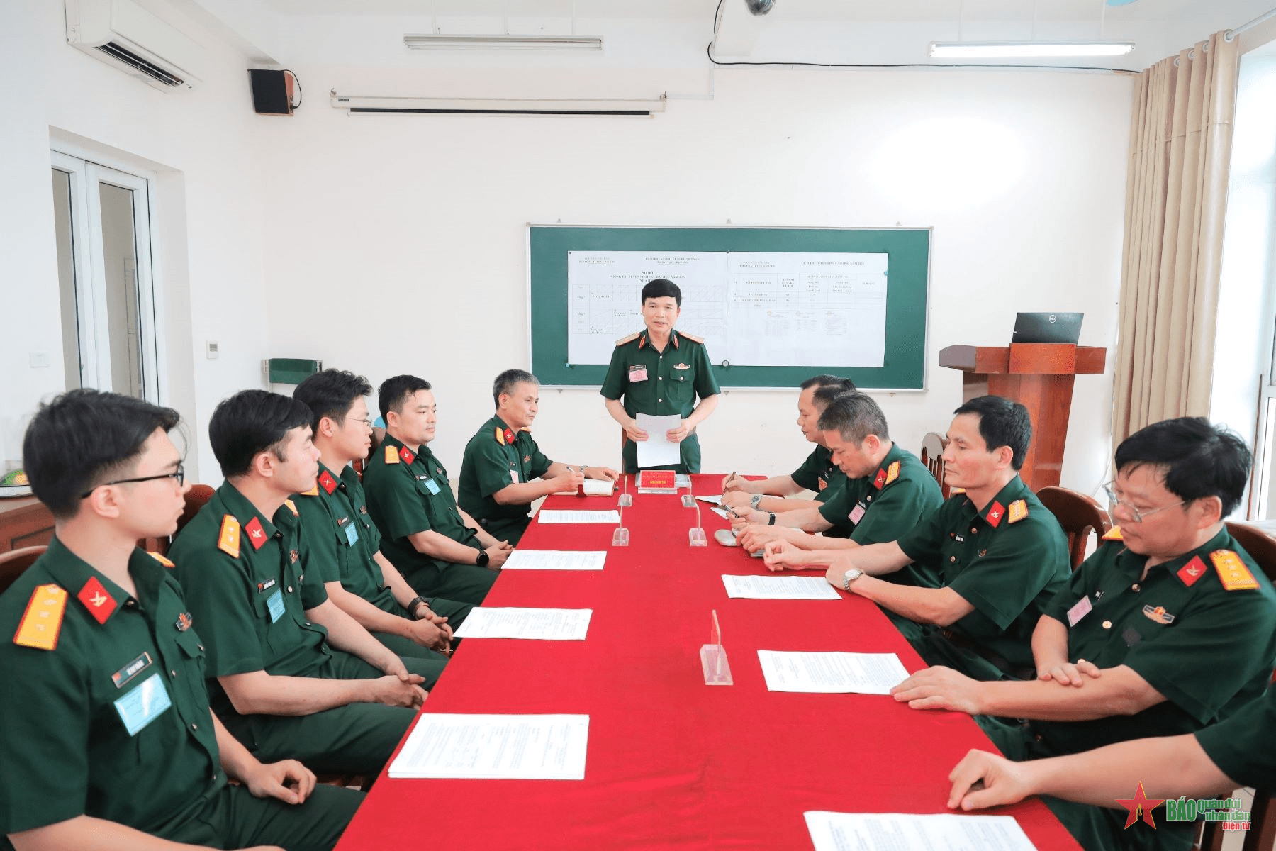 Học viện Hậu cần tổ chức thi tuyển sinh cao học quân sự năm 2024