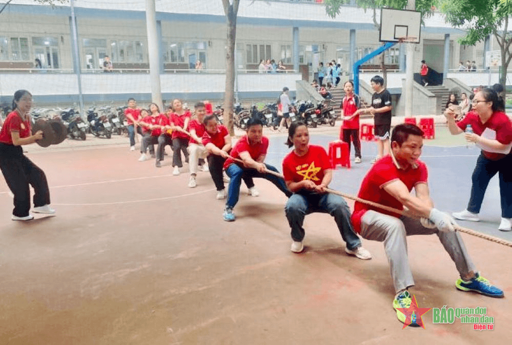 Ngày hội Kết nối Trường THCS Trương Công Giai: Hợp lực chia sẻ - Nâng bước tương lai