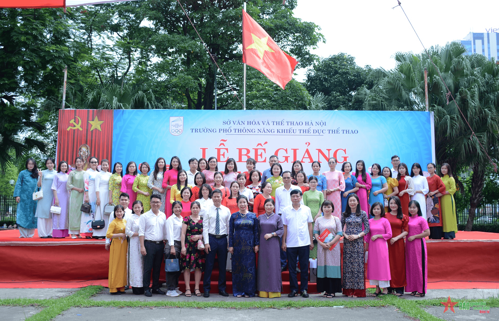 Trường Phổ thông Năng khiếu Thể dục thể thao Hà Nội bế giảng năm học 2023-2024