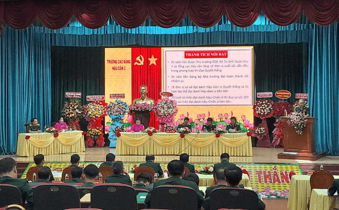 Trường Cao đẳng Hậu cần 2 thúc đẩy Phong trào Thi đua Quyết thắng phát triển bền vững