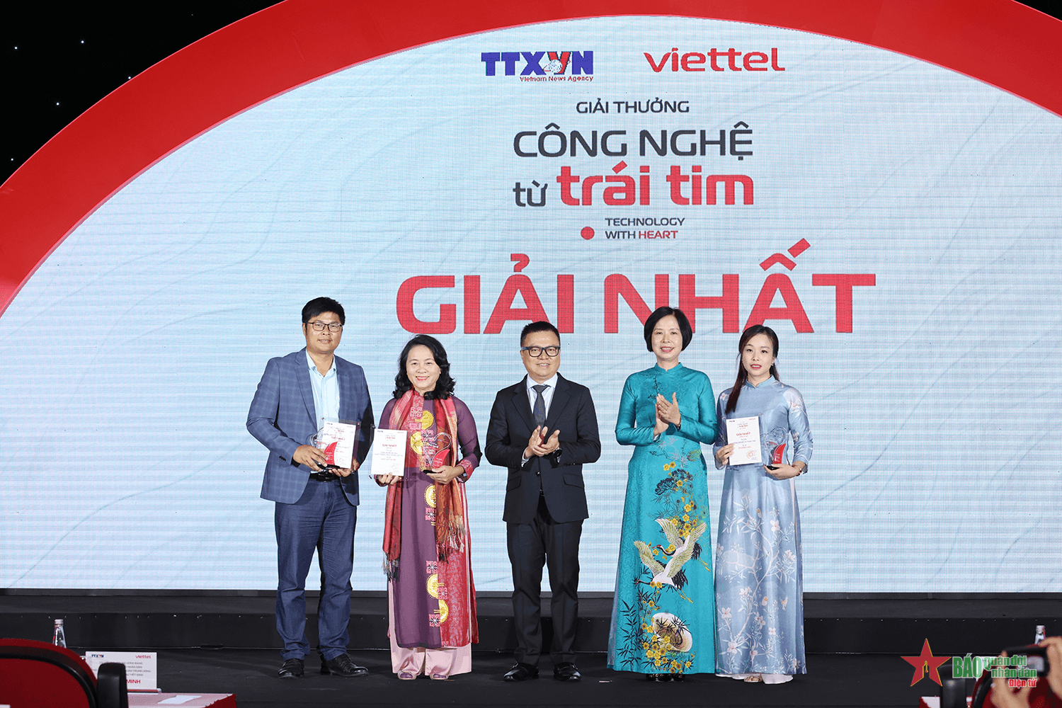 32 tác phẩm đoạt Giải thưởng “Công nghệ từ trái tim - Technology with heart”