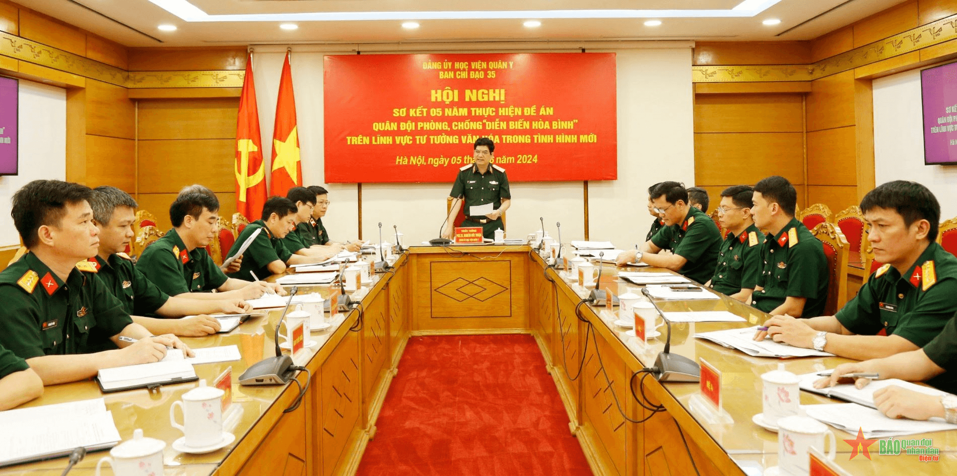 Học viện Quân y đấu tranh, phòng, chống “diễn biến hòa bình” trên lĩnh vực tư tưởng văn hóa