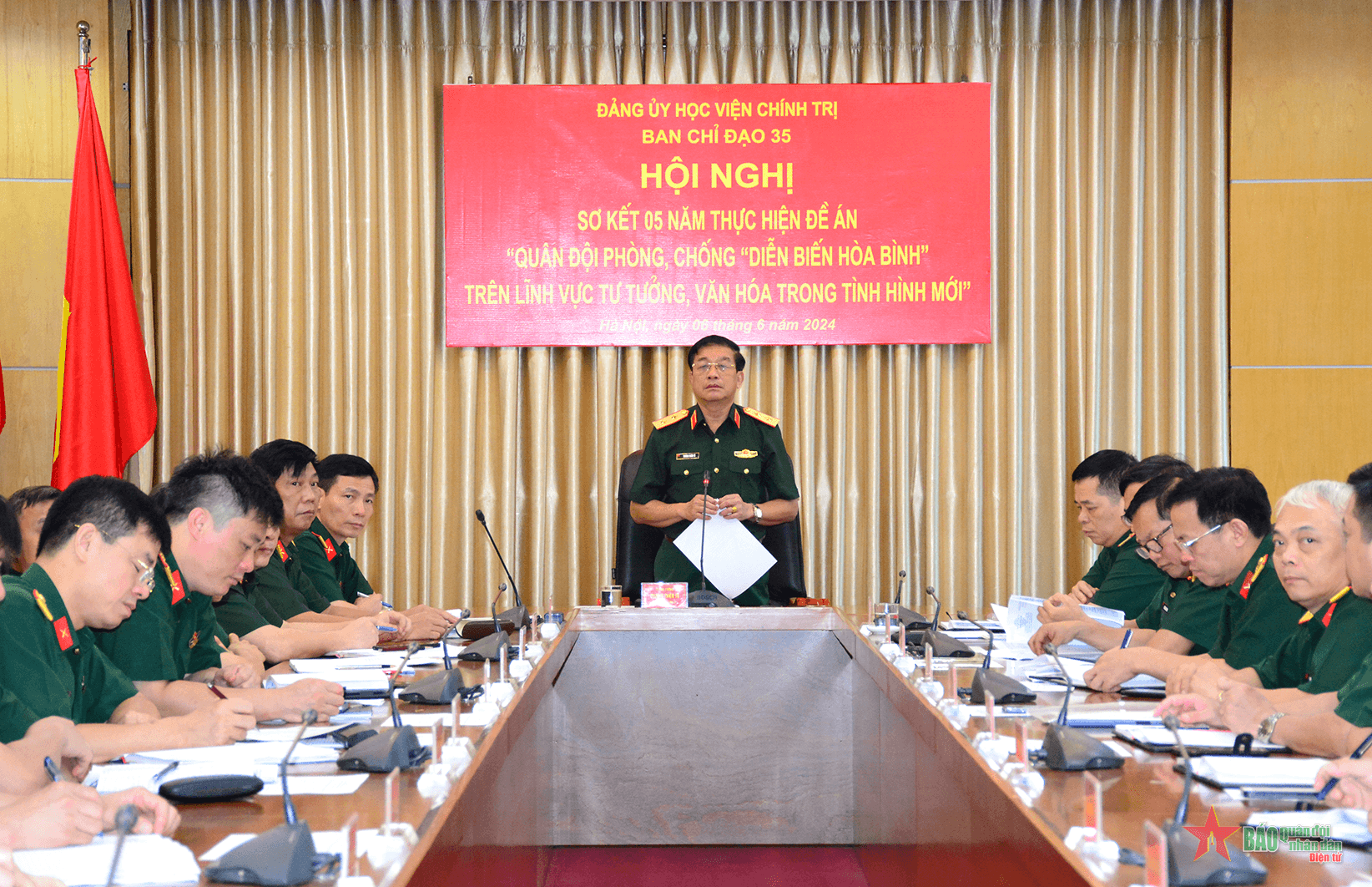 Học viện Chính trị phát huy tốt tiềm năng, thế mạnh trong đấu tranh tư tưởng, lý luận