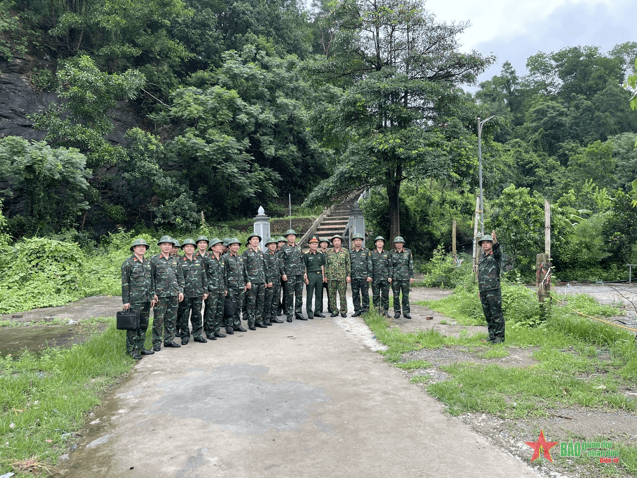 Học viện Quốc phòng tham quan thực tế tại Quân khu 3
