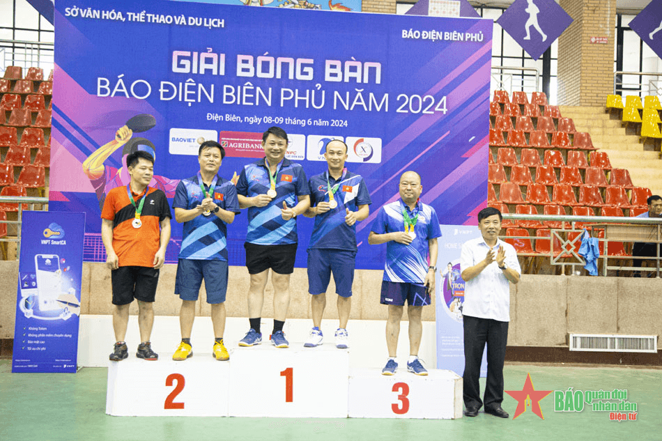 Điện Biên: Bế mạc giải bóng bàn Báo Điện Biên Phủ năm 2024
