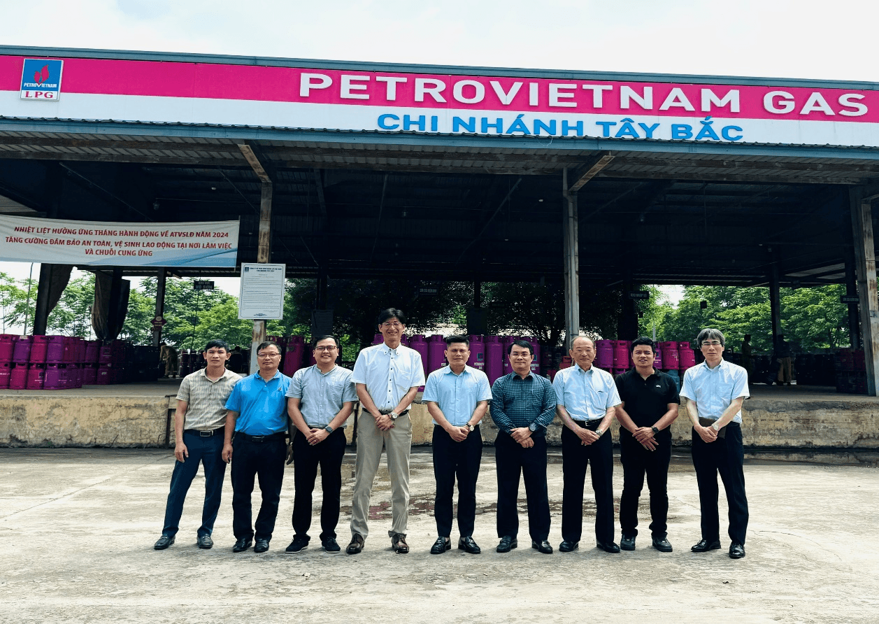 PV GAS, PV GAS LPG và đối tác Nhật Bản đánh giá triển khai Dự án hợp tác về quản lý phân phối LPG bằng mã vạch