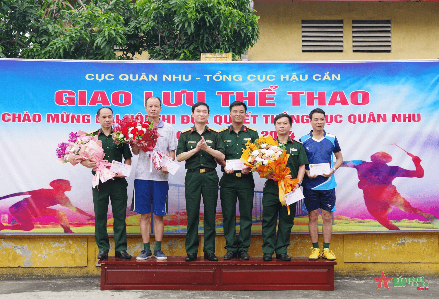 Cục Quân nhu tổ chức giao lưu thể thao chào mừng Đại hội Thi đua Quyết thắng giai đoạn 2019-2024