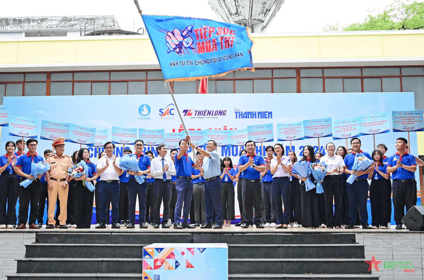 TP Hồ Chí Minh: Hơn 37.000 lượt sinh viên tham gia tiếp sức mùa thi