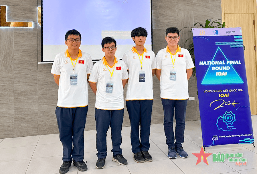 Học sinh Hà Nội đại diện Việt Nam thi Olympic quốc tế trí tuệ nhân tạo