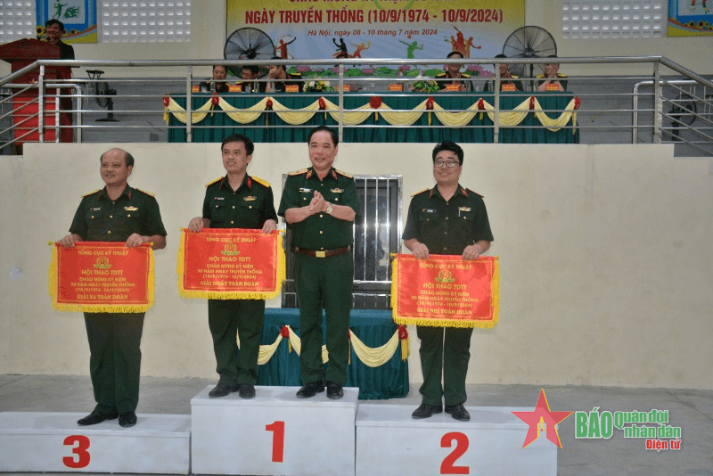 Bế mạc Hội thao thể dục thể thao Tổng cục Kỹ thuật