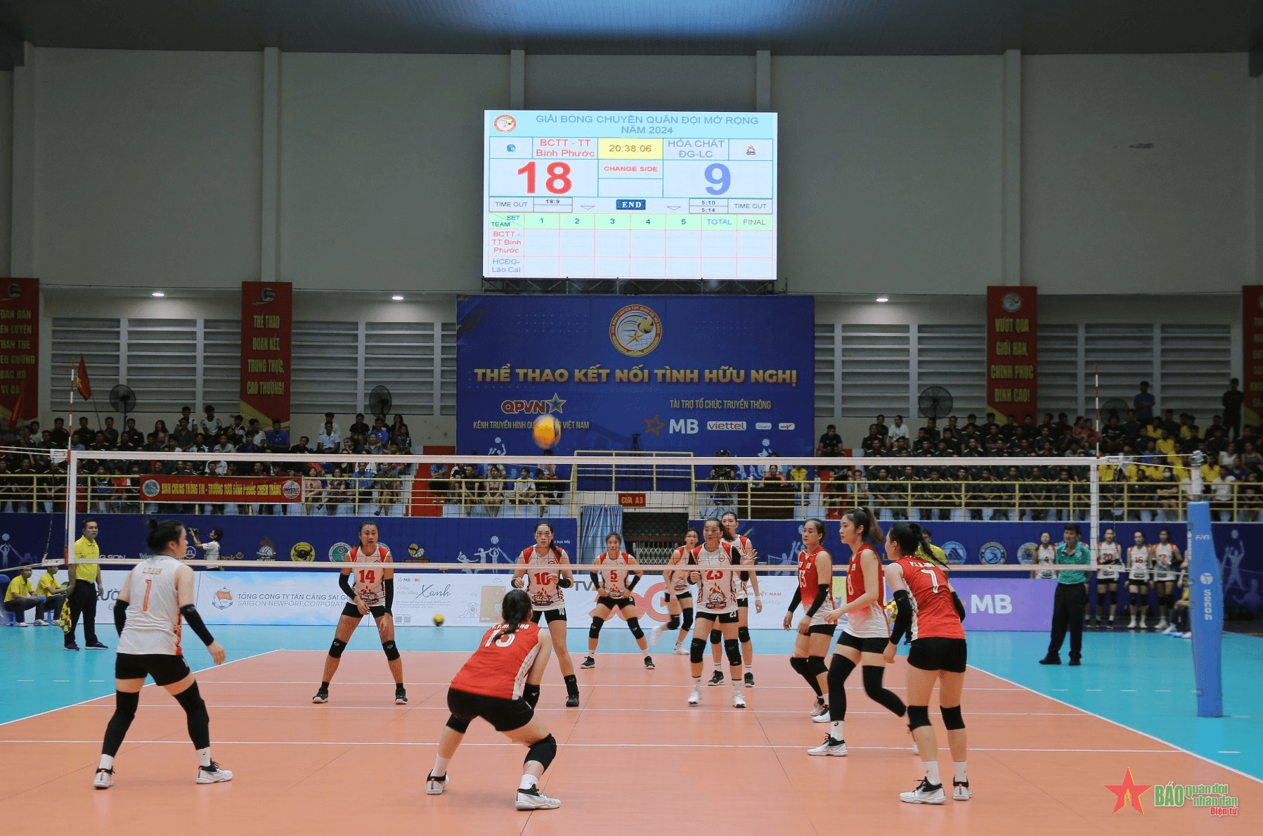 Giải bóng chuyền Cúp Quân đội mở rộng 2024: Nơi rèn bản lĩnh và tâm lý vận động viên