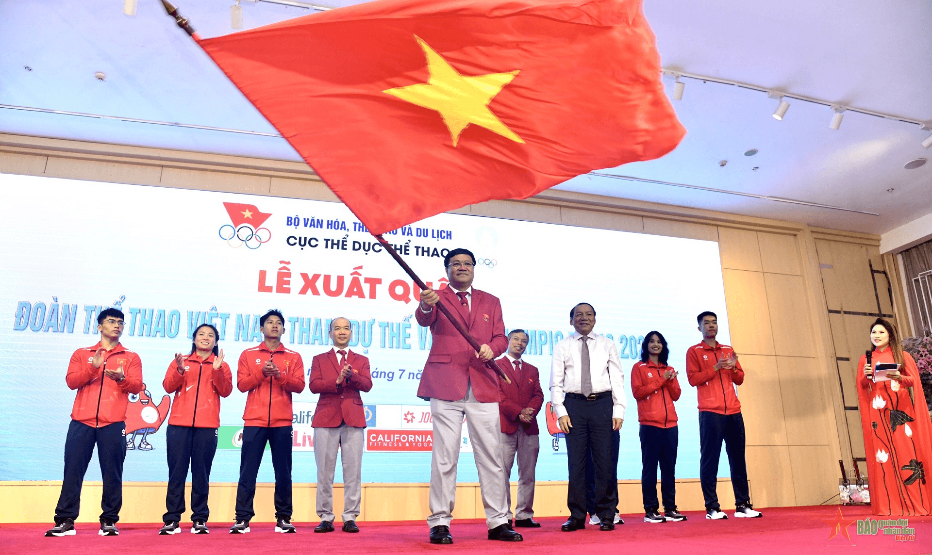 Đoàn thể thao Việt Nam xuất quân tham dự Olympic Paris 2024
