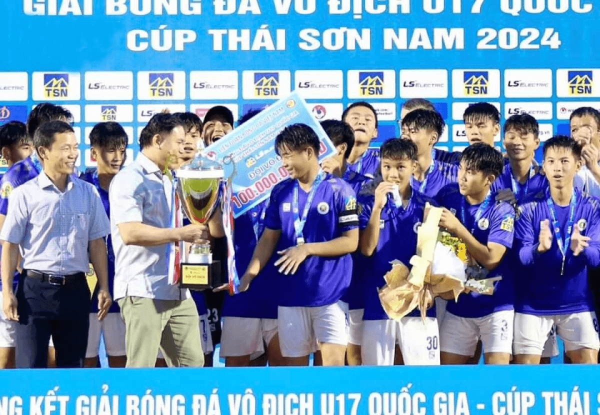Hà Nội FC khẳng định vị thế đào tạo bóng đá trẻ