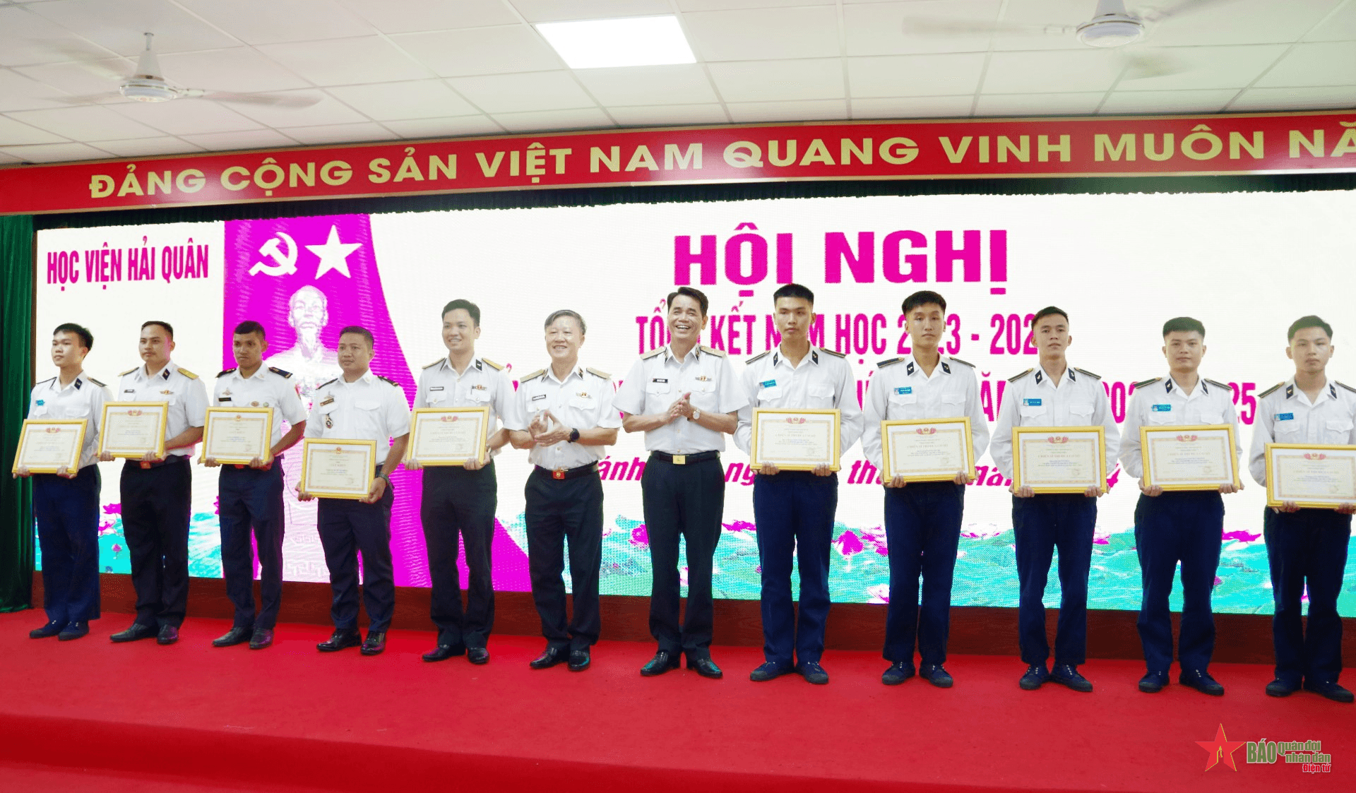 Học viện Hải quân tổng kết năm học 2023-2024
