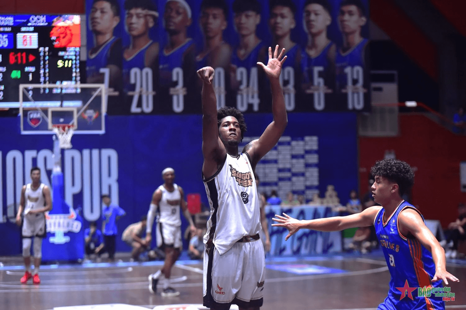 Hanoi Buffaloes gặp thất bại đầu tiên trên sân nhà trước Saigon Heat