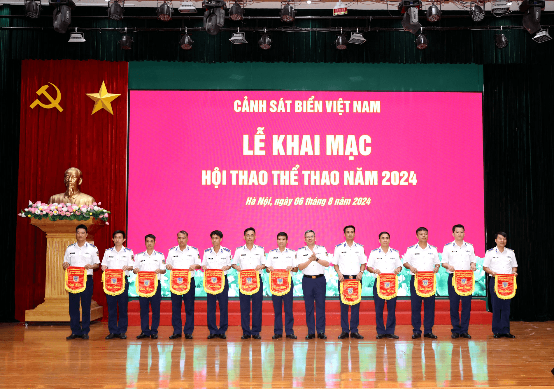 Cảnh sát biển Việt Nam: Khai mạc Hội thao thể thao năm 2024