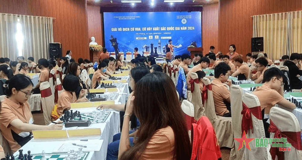 Gần 160 kỳ thủ dự Giải vô địch cờ vua xuất sắc quốc gia năm 2024