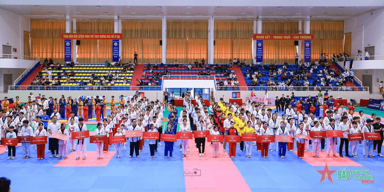 Bước chuyển mạnh của phong trào luyện tập và thi đấu Taekwondo