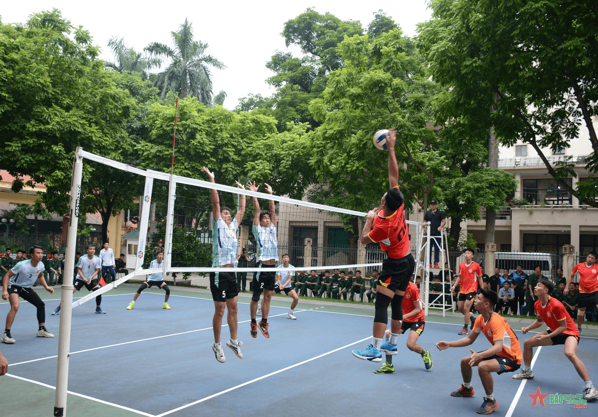 Khai mạc Hội thao môn quần vợt, bóng chuyền Bộ Tổng Tham mưu năm 2024